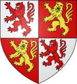 Blason de Jean V d'Armagnac. Source : wiki/Jean V d'Armagnac/ licence : Odejea CC BY-SA 3.0