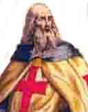 Jacques de Molay Grand Maître de l'ordre des Templiers de 1292 à 1312