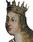 Élisabeth de Portugal dite Sainte Isabelle ou Isabelle d'Aragon Reine du Portugal de 1282 à 1325