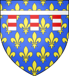 Blason de Philippe de France (1336-1375) duc d'Orléans