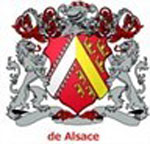 Blason des comtesse d'Alsace 