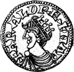 Monnaie à l'effigie de Harald. Source : wiki/Harald Hardrada/ domaine public