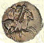 Pièce de monnaie du royaume d"Epire 400 à 300 av. jc