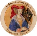 Jeanne de Brabant (1322-1406) Duchesse de Brabant et de Limbourg de 1355 à 1406