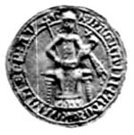 Sceaux de Baudouin II de Courtenay. Source : wiki/Baudouin II de Courtenay/ domaine public
