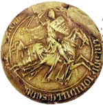 Sceau de Anseau de Joinville Sire de Joinville en 1317-Maréchal de France en 1339