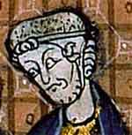 Robert 1er de Normandie dit Robert le Libéral ou Robert le Magnifique (extrait des Grandes Chroniques de France . Bibliothèque Sainte-Geneviève. 