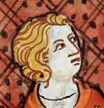 Foulque IV d'Anjou dit le Réchin ou le Querelleur Comte d'Anjou et de Tours de 1068 à 1109 (extrait des Chroniques de Saint-Denis (ou de France). 