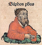 Stilpon de Mégare Philosophe grec, représenté dans La Chronique de Nuremberg