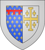 Armoiries de Charles d'Anjou, duc de Calabre 