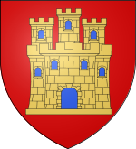 Blason de Castille. Source : wiki/Royaume de Castille/ licence : CC BY-SA 3.0