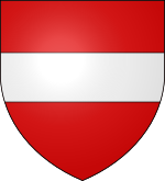 Blason des Comtes de Louvain (11ème siècle). Source : wiki/Maison de Louvain/ licence : CC BY-SA 3.0