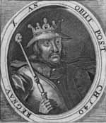 Harald II (gravure du 17ème siècle). Source : wiki/Harald II (roi de Danemark)/ domaine public/ Archive ljhist