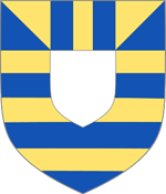 "Blason de la famille Mortimer au 13ème siècle (Source wiki/Famille Mortimer)"