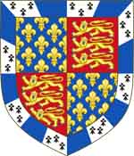 Armoiries de Thomas Beaufort, duc d'Exeter. Source : wiki en anglais/ Thomas Beaufort, Duke of Exeter/ licence CC BY-SA 3.0