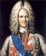 Portrait d'Alexandre Danilovitch Menchikov (1673-1729). Source : wiki/ Alexandre Danilovitch Menchikov/ doùaine public