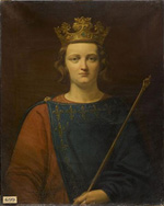 Charles IV le Bel Roi de France et de Navarre (tableau de Herminie Déhérain, château de Versailles)