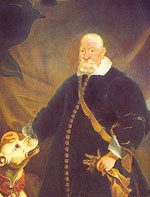 Portrait de Jean Georges 1er, prince électeur de Saxe par Frans Luycx (château de Dresde)