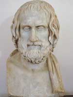 Euripide. source : wiki/Euripide/ Auteur NikonZ7II