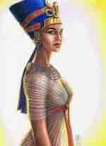 Giloukhepa Reine d'Égypte de la XVIIIème dynastie