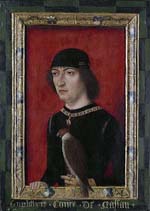 Portrait d'Engelbert II (1487, Rijksmuseum, Amsterdam).