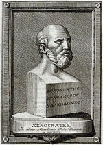 Xénocrate de Chalcédoine Philosophe grec et Recteur de l'Académie de Platon de 339 à 315
