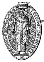 Sceau de Guillaume Bonne-Âme, archevêque de Rouen