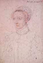 François Clouet, Jacqueline de Longwy (1550), Chantilly, musée Condé.