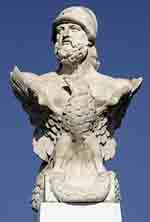 Buste de Cimon à Larnaca (ancienne Cition). Source :wiki/ Cimon/ licence : CC BY-SA 3.0