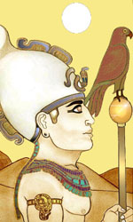Ménès Souverain, fondateur de la 1ère dynastie thinite vers 3150 av.jc