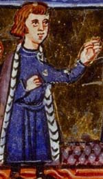 Bohémond III d'Antioche à Jérusalem Prince d'Antioche de 1163 à 1201 en 1181 (extrait Histoire d'Outremer par Guillaume de Tyr)