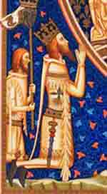 Louis de Tarente Roi de Naples de 1347 à 1362. Source : wiki/Louis de Tarente / domaine public