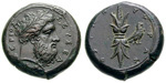 Pièce de monnaie de Syracuse de 400 à 300 av.jc