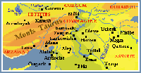 carte Royaume de Commagène