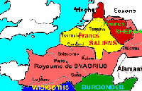 Le royaume de Syagrius en 486