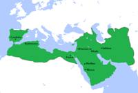 le Califat omeyyade en 750