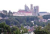 Laon (vue sur la cathédrale)