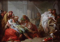 La Mort de Méléagre, tableau de François Boucher, musée des Beaux-Arts de Rennes.