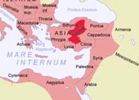 La Galatie et les autres royaumes d'Asie mineure au 1er siècle av. jc.