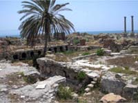 Ruine de Tyr ville natale de Adrien de Tyr Rhéteur grec du 2ème siècle