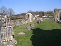 Ruines de l'abbaye de Saint-Evroul 