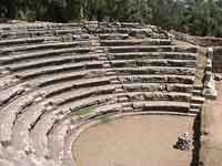 Le théâtre de Nysa. Source : wiki/Nysa (Anatolie)/ domaine public
