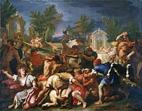 La Bataille des Lapithes et des Centaures par Sebastiano Ricci, 1705-1710 (High Museum of Art, Atlanta)