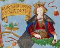 Constance du Portugal dite de Bourgogne (1290-1313) Enfante de Portugal et reine Consort de Castille. Source : wiki/Constance de Portugal (1290-1313)/ domaine public