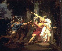 La mort de Caius Sempronius Gracchus, Valenciennes, musée des Beaux-Arts