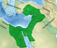 L'Empire palmyrénien sous Zénobie en 271