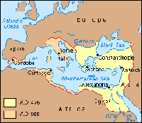 Empire Byzantin fin du 5ème siècle