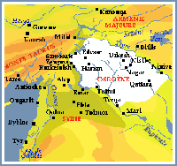 Carte de l'Osroène