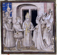 Mariage de Jean V le Sage et de Jeanne de France