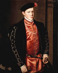 Jean-Manuel de Portugal (château de Hampton Cour à Richmond upon Thames (Londres)). 